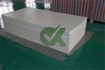 high-impact strength hdpe plastic sheets orange 15mm